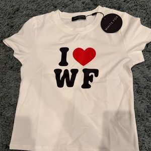 White Fox Women's Relaxed Baby Tee-11th Street City of Dreams